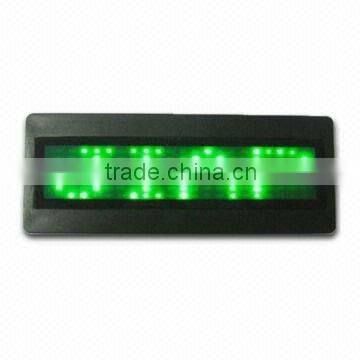 led electronic moving message sign for cars with 12V cable