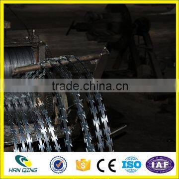 Factory Price Galvanized Razor Barbed Wire Made in China