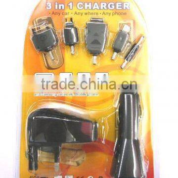 Mobile 3 IN 1 Charger Kit for 5 mobiles adapter