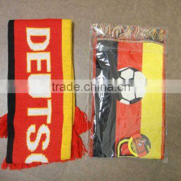 Germany series football fan printing scarf world cup scarf