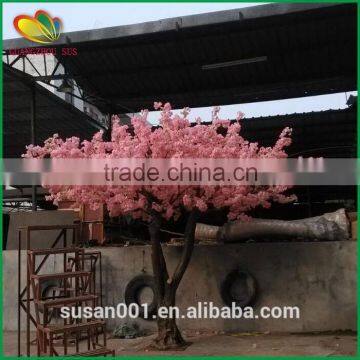 Susan pink artificial cherry blossom tree for wedding decoration