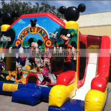 Commercial Mickey Mouse Inflatable Bounce House for Sale