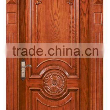 Main entry door modern design pivot solid wood doors YHB-1204