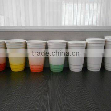 14OZ Porcelain Coffee Single/double Wall Mug With Silicon Lid Sublimation Mug photo-3