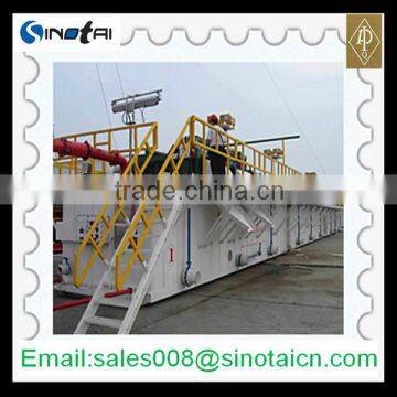 API drill rig ZJ30 Skid-mounted mud cycle Solid Control System