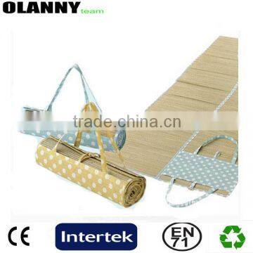 straw moisture-proof good supplier brand logo professional beach mat