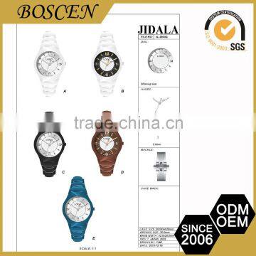 Luxury Quality Latest Cheapest Price Quartz Stainless Steel Case Back Watch