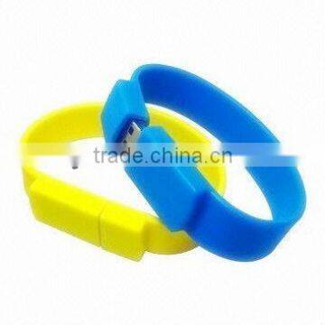 2013 Fashion Silicone USB Drive Memory Bracelets,Usb Smart Card Reader                        
                                                Quality Choice
