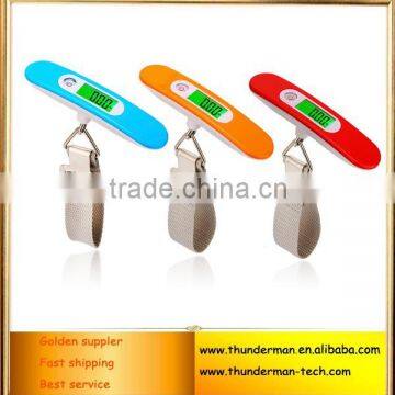 50kg Steel Digital Hanging Luggage Scale for travel,shopping,luggage,family use