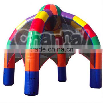 Inflatable rainbow advertising tent for outdoor