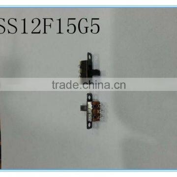 mini slide switch with 3 way slide switch 3pin