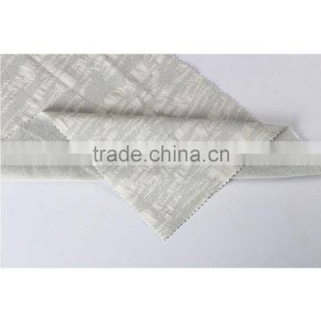 Shaoxing interlock lurex polyester cotton blend jacquard knitted fabric