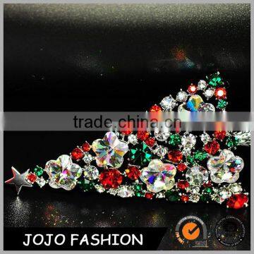 Rhinestone Fashion Style Jewelry Brooch Christmas Back For Clothes Decoration Brooch