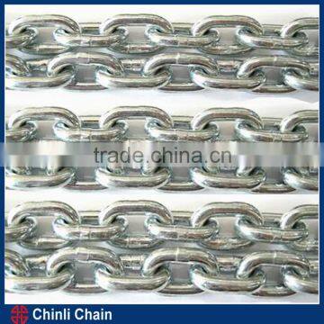 Galvanized Good Quality DIN 763 Round Steel Link Chain