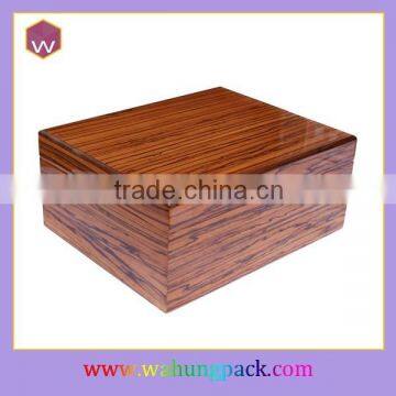 Custom Quality Wooden Cigar Box /Wholesale Cheap Cigarette Storage Box For Cigars(WH-2996)