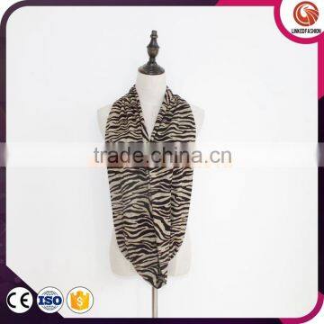 Wholesale Leopard Infinity Scarf Fleece Snood Custom Scarf Soft Polar Heated Scarf Manufacturers photo-4