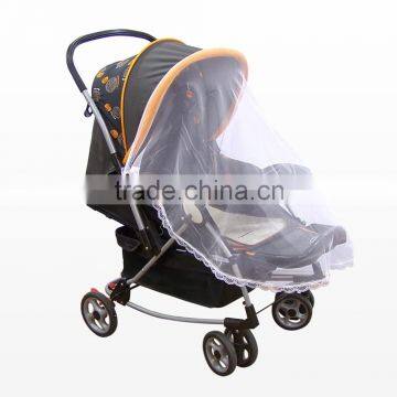 mosquito net baby stroller front net anti insect 100% polyester mesh fabric