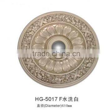 HG5017 high quality factory price pu moulding /lamp holder/medallion/pu foam ceiling moulding/medallion for interior decoration