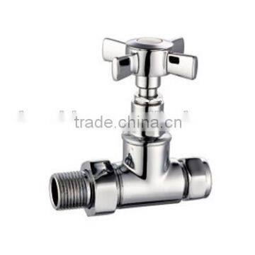 Chrome Traditional Towel Radiator Valves