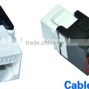 UTP Cat6A keystone jack