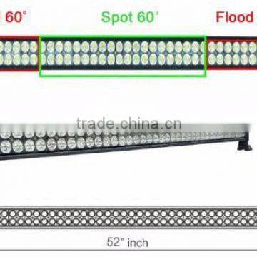 52" 300W LED Driving Light Bar 4WD Off Road Truck DC10-30V