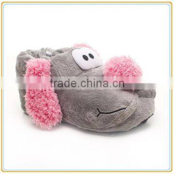 2015 Children Animal Plush Cotton Shoes Slip-on Unisex Indoor Shoes photo-2