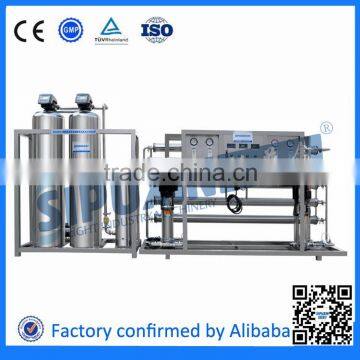 Perfume manufacturing 2 stages stainless steel water treatment, RO water purify device