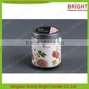 Paraffin Wax Tin Candle Pine Scented Candle