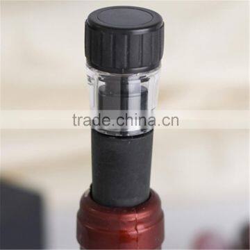 Electrical and textiles leather wine bottle stopper