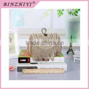 Alibaba china new designer clutch bag beads