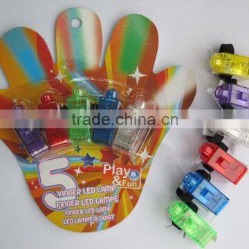 colorful led finger lamp