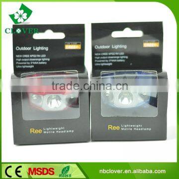 ABS Material 120-150 Meters Irradiation Range Powerful 3W CREE Led Headlamp photo-6