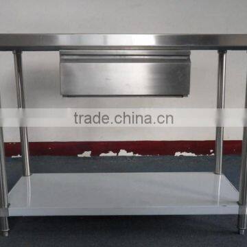 Stainless Steel Storage Drawer With Ball Bearing Drawer Slid for Work Tables or Cabinets or Sinks photo-4