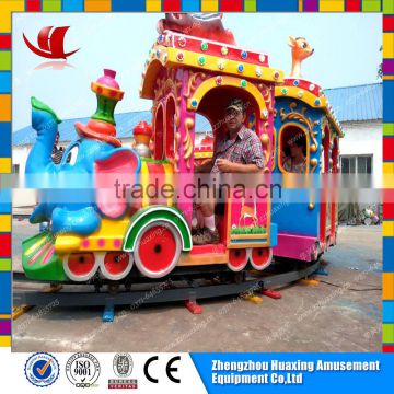 kiddie amusement electric track elephant train rides for sale 2015 hot best outdoor playground attractive kids factory direct