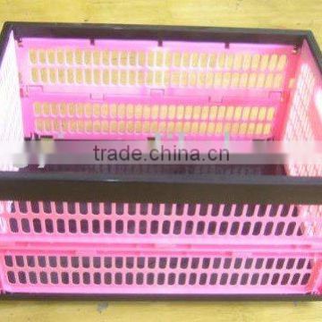 plastic folding crate