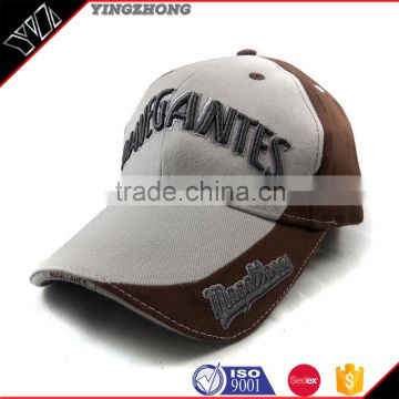 Custom Embroidery logo 100% cotton basebal caps