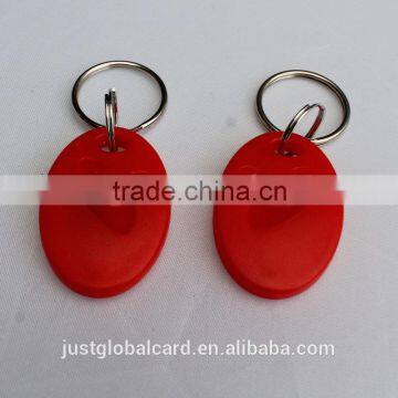 Low Cost RFID Keytags / 125KHz keyfob with OEM own logo for Access Control
