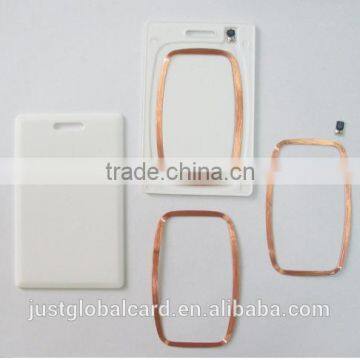White blank Clamshell Card Proximity RFID Card Good Quality and Low Cost