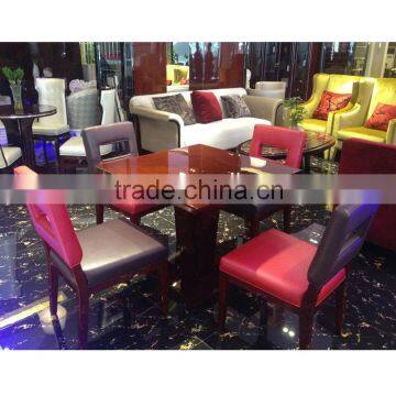 Western square restaurant tables and chairs YR7001