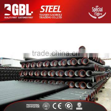 china supplier iso2531 c25 c30 c40 ductile iron pipe specifications