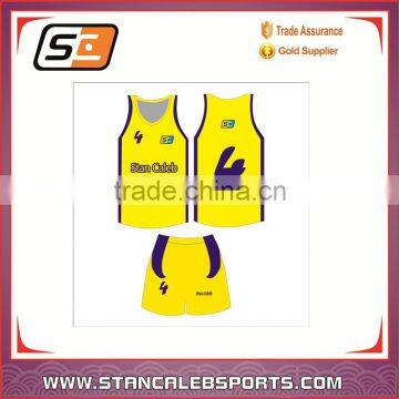 Stan Caleb SC-423 Custom Sublimated Basketball Uniform