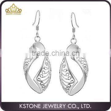 KSTONE 2015 Hot Selling silver new design earring Fashion Earrings