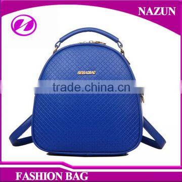 High Quality Colorful Travel Bags Fashion Waterproof PU Leather Backpack For Girls Lady photo-3