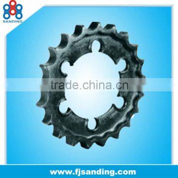 oem dimension heavy machine undercarriage chain sprockets