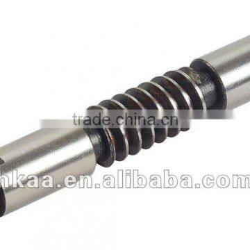 high precise stainless steel worm gear wheel shaft