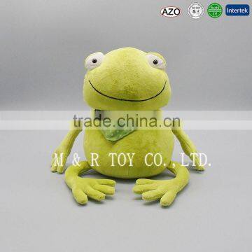 New Design OEM Cute Green Forg Soft Toy in Cheap Sale photo-2