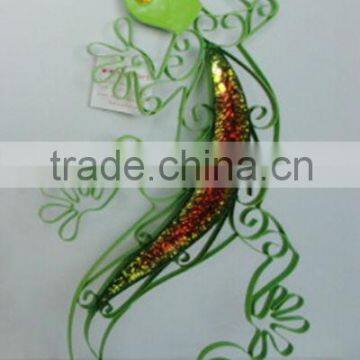 Decorative gecko Metal wall decor