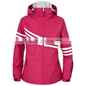 Womens new design breathable comfortbale Waterproof Ski Jacket