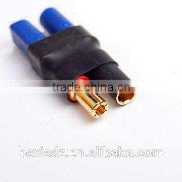 New Heavy Duty 5.5MM Bullet to Female EC5 Connector Adapter fr RC Power