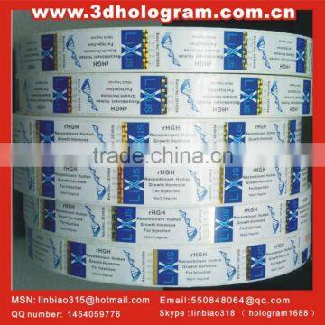 Varies patterns hologram thermal lamination film with printing performance